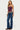 Studded Low Rise Straight Leg Jeans