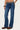 Studded Low Rise Straight Leg Jeans