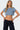 Stripey Cropped T Shirt