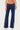Airbrushed Low Rise Flared Jeans