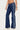 Airbrushed Low Rise Flared Jeans