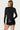 Draped V Neck Long Sleeve Top
