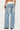 Knit Foldover Low Rise Baggy Jeans