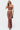 Luna Faux Leather Mid Rise Flared Jeans