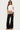 Meshey Striped Foldover Pants