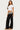 Meshey Striped Foldover Pants