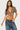 Micky Tie V Neck Crop Top