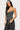 Kova Striped V Neck Babydoll Top