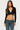 Keila Studded Long Sleeve Wrap Top