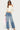 Haela Studded Angel Low Rise Baggy Jeans