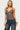 Adzy Sequin Mesh Babydoll Top