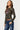 Peace Rhinestone Camo Top