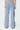 Contrast Split Washed Low Rise Bootcut Jeans