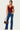Starrie Panel Stitch Low Rise Bootcut Jeans