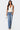 Boot Cut Washed Low Rise Jeans