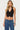 Devon Lacey Pinstripe Halter Top