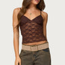 Eira Sheer Lace Tank Top