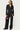 Pinstripe Tailored Straight Leg Pants