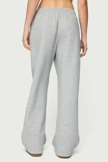 Edikted Lover Wide Leg Sweatpants