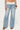 Knit Foldover Low Rise Baggy Jeans