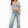 Raelynn Washed Low Rise Baggy Jeans