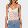 Eira Sheer Lace Tank Top