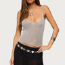 Meena Shiny Knit Tank Top