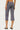 Milene Contrast French Terry Capri Pants