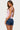 Zeffie Textured Gingham Tie Front Top