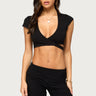 Laverne Wrap Crop Top