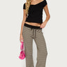 Helene Straight Leg Waffle Pants