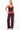 Dayna Contrast Foldover Straight Leg Pants