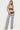 Fina Contrast Foldover Striped Pants