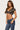 Aloya Lace V Neck Crop Top