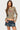 80's Edikted Long Sleeve Rhinestone Top