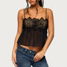 Emmalynn Floral Chiffon Babydoll Top