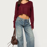 Petite Raelynn Washed Low Rise Baggy Jeans