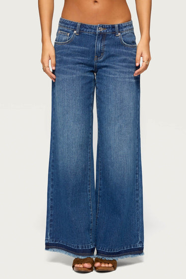 Sini Peace Low Rise Baggy Jeans