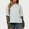 Ellesse Contrast Camo T Shirt